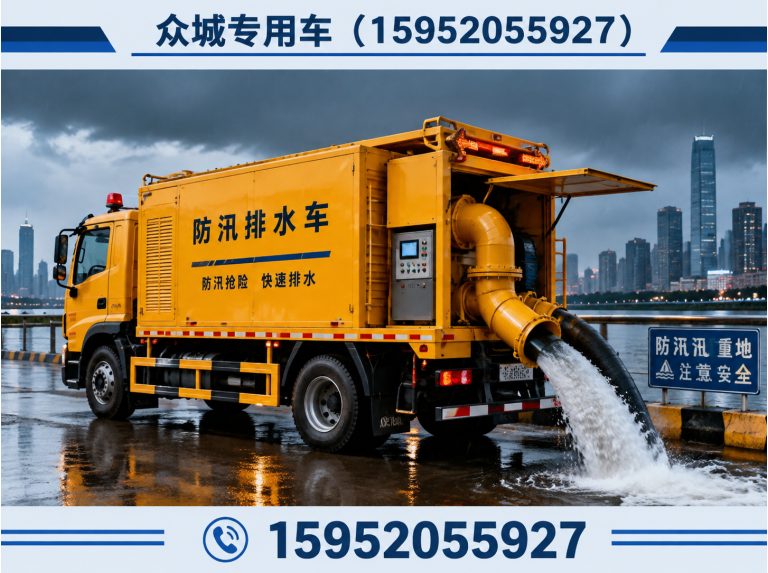 仪征市抢险排水车展示图